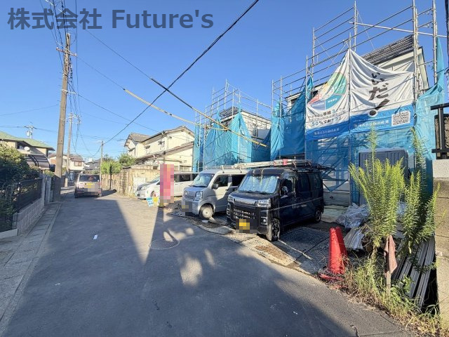 三郷市高州3丁目　新築戸建　全4棟　A号棟の前面道路含む現地写真|前面道路含む現地写真です。