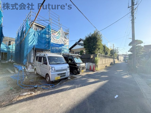 三郷市高州3丁目　新築戸建　全4棟　A号棟の前面道路含む現地写真|前面道路含む現地写真です。