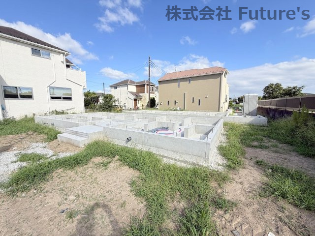 三郷市高州3丁目　新築戸建　全4棟　A号棟の外観|現地の写真になります。