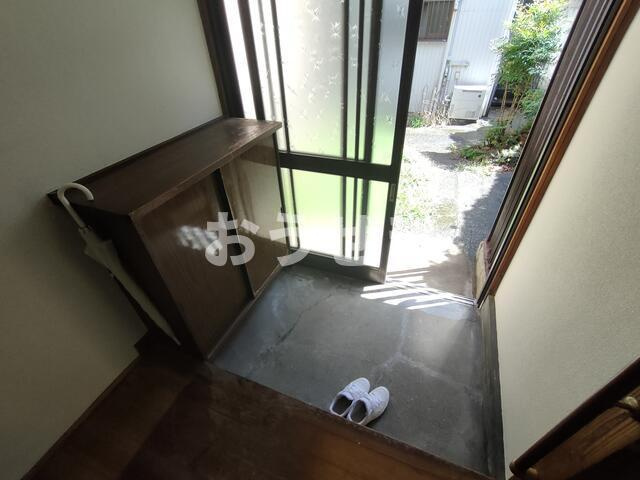 山元町平楽戸建ての玄関