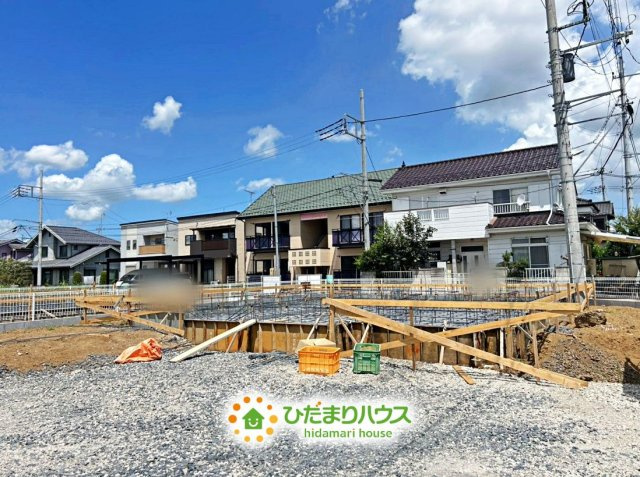 古河下辺見第７　新築一戸建て　02　リーブルガーデンの外観|2026/08/07　撮影