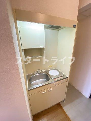 大阪市淀川区新高３丁目の賃貸マンションのキッチン