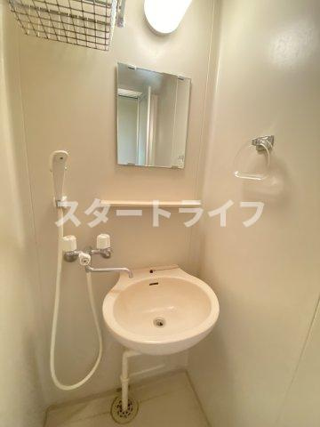 大阪市淀川区新高３丁目の賃貸マンションの洗面所