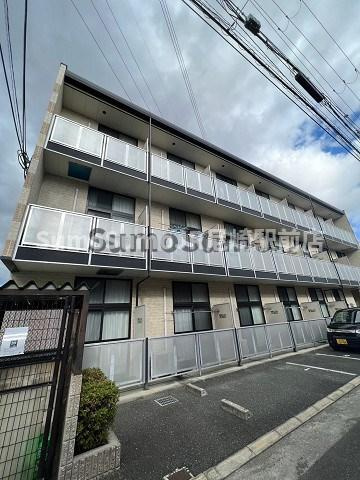 レオパレスエルザ1の外観|外観は落ち着いています