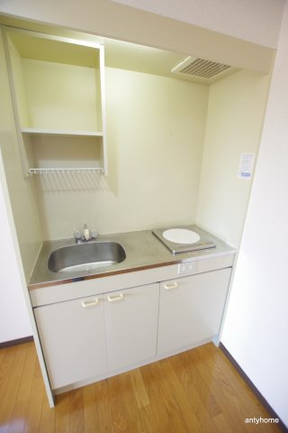 エルミタージュ　仲介手数料無料のキッチン