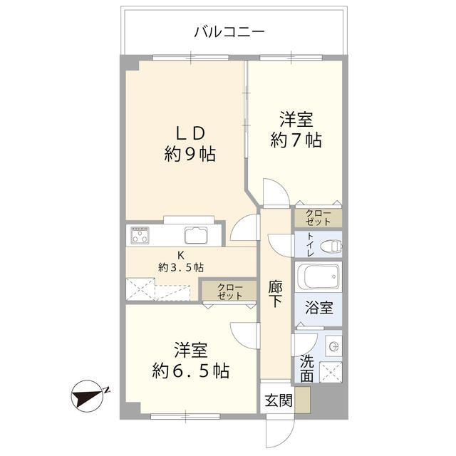 ＳＰＲＩＮＧ　ＣＯＵＲＴの間取り