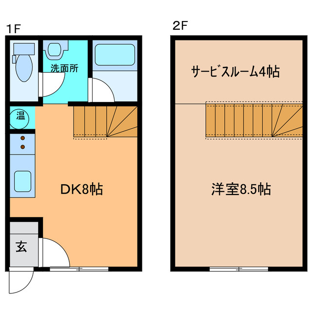 LUCRASの間取り