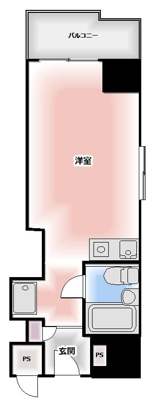 日興パレス大通り公園の間取り