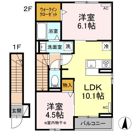 ベルタ・カーサの間取り