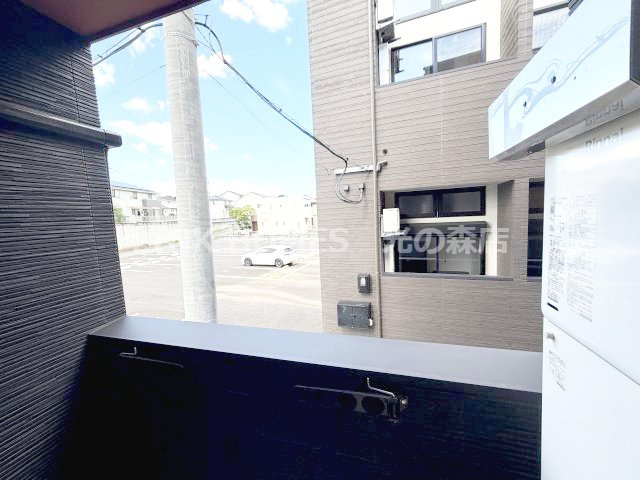 合志市須屋のアパートの展望