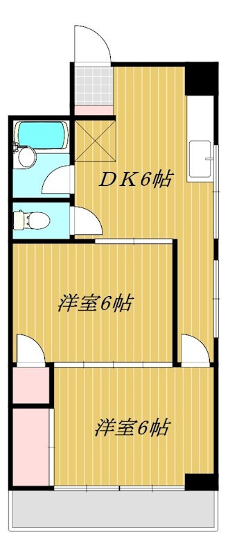 プレザント明原の間取り