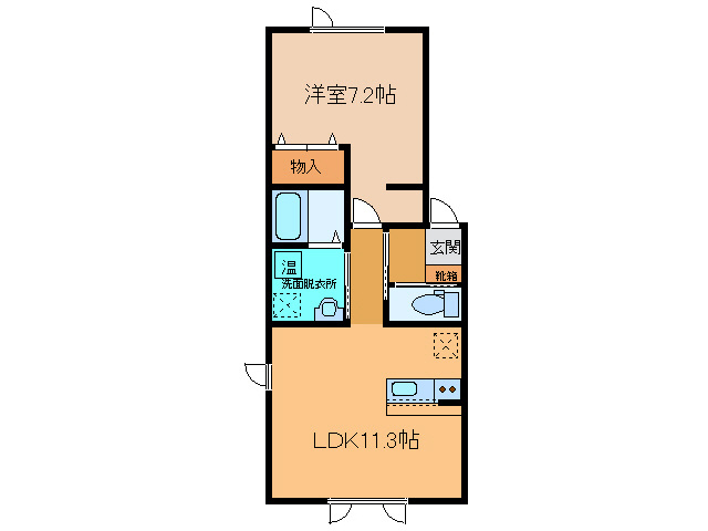 エスペランサⅧの間取り
