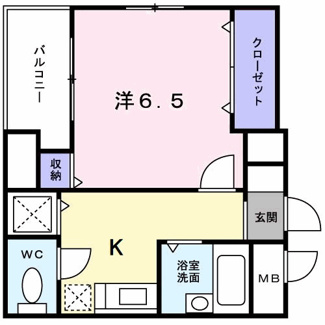 【間取り】 | コンフォート　橋本 | 間取りです。