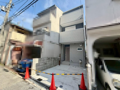 【外観】 | 北花田町２丁　新築戸建 | お料理に集中しやすい壁付けキッチン♪ＩＨクッキングヒーター・食器洗浄乾燥機付の使いやすいシステムキッチンです！