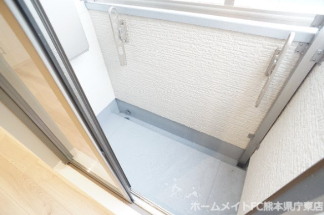 熊本市東区若葉３丁目のアパートのバルコニー|類似物件のイメージ写真となります