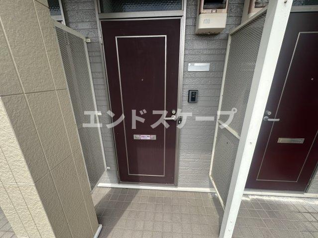 ソレアードＣの玄関|高崎、前橋のお部屋探しはエンドスケープまで！お客様の理想お聞かせ下さい♪