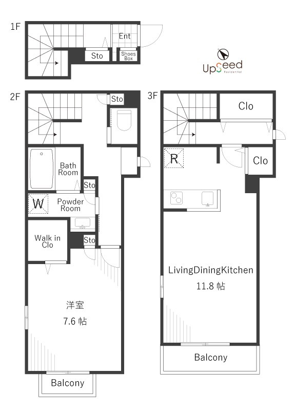 Lapule Meguroの間取り|Lapule Meguro