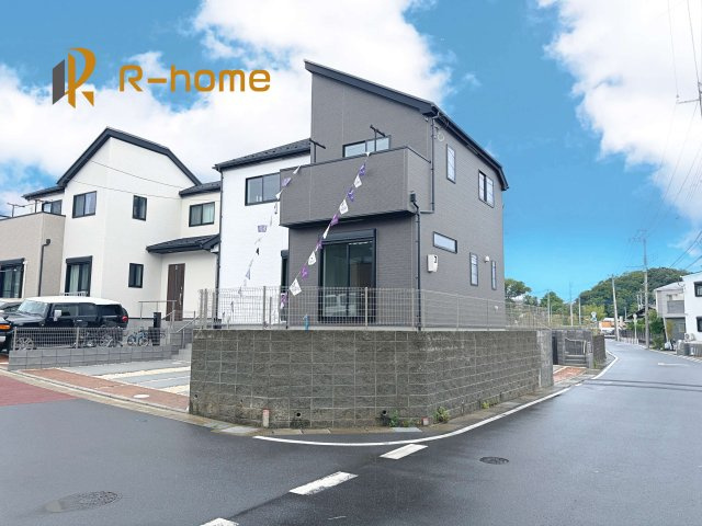 流山市思井　新築戸建て　3号棟の外観|建物完成いたしました！ご予約で『平日』や『夕方』などでもご見学可能です！