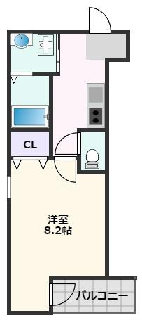 【間取り】 | フジパレス吹田垂水町Ⅲ番館