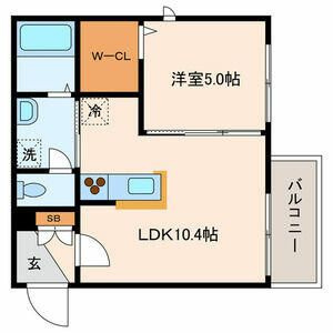 ドムス北沢の間取り