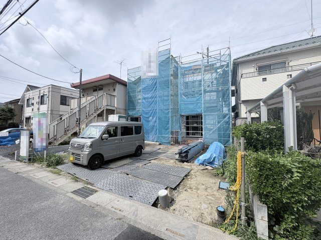 【外観】 | 熊谷市伊勢町　新築戸建　全1棟　 | 8/22撮影
