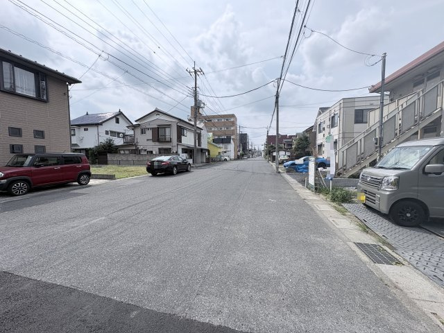 【前面道路含む現地写真】 | 熊谷市伊勢町　新築戸建　全1棟　 | 8/22撮影