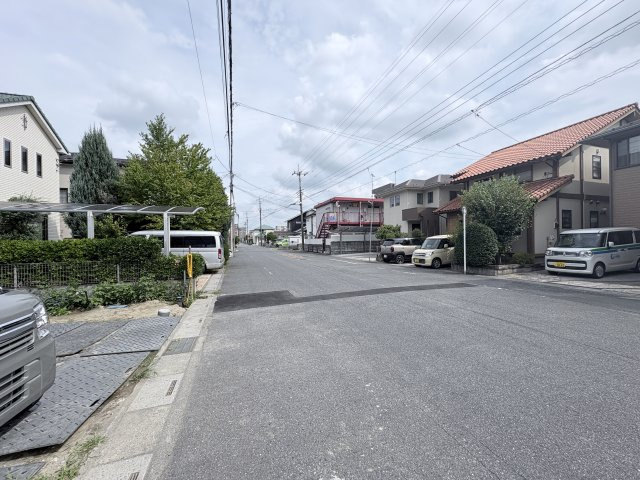 【前面道路含む現地写真】 | 熊谷市伊勢町　新築戸建　全1棟　 | 8/22撮影
