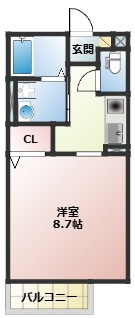 ロイヤルハイツ黒川町の間取り
