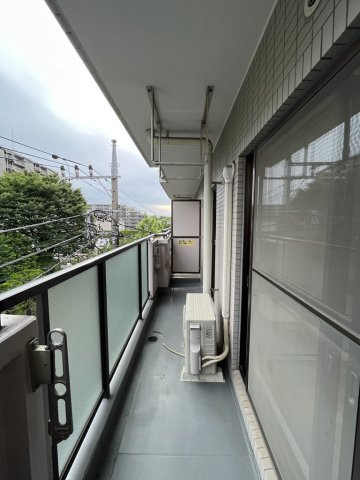 エスポワール白川のバルコニー