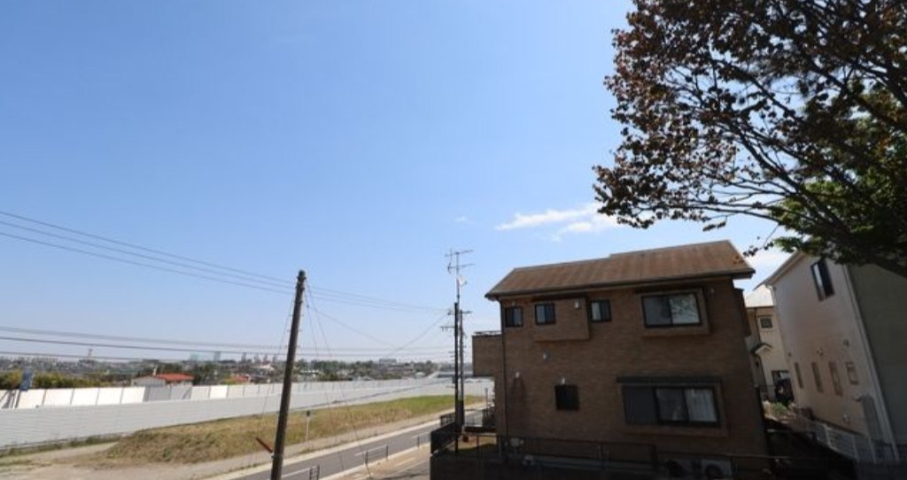 市川市中国分１丁目のアパートの展望
