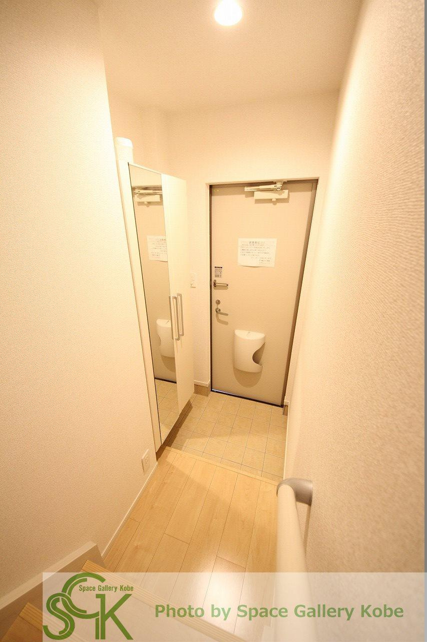 タイムヒルズ上ノ丸の玄関