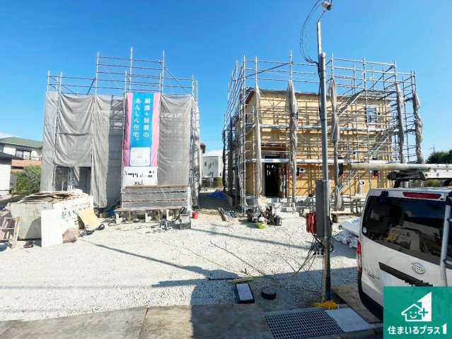 加東市南山　第5期　新築一戸建ての外観|現在建築中！落ち着いた街並みで新生活を始めることが出来そう！周辺の物件も併せてご紹介させて頂きます！