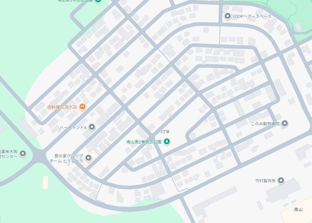 加東市南山　第5期　新築一戸建ての地図