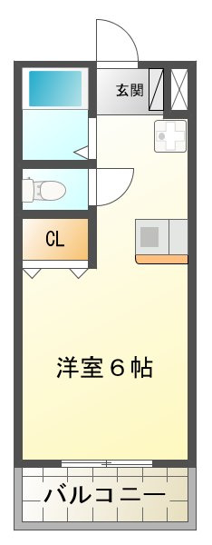 高丸キャンパス2000の間取り