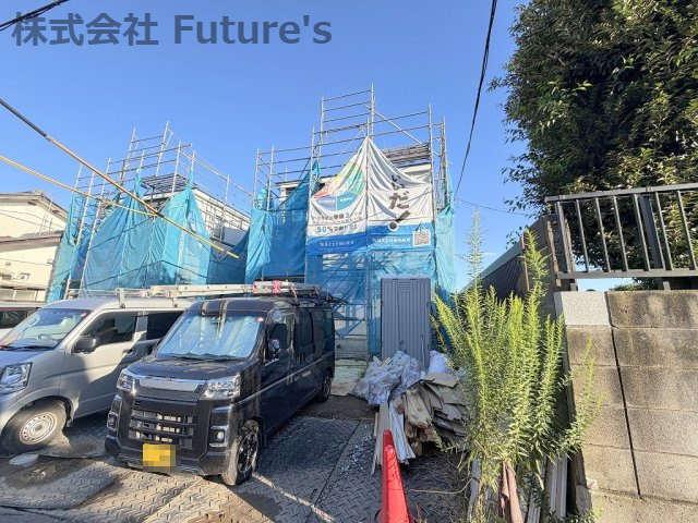 三郷市高州3丁目　新築戸建　全4棟　B号棟の外観|現地の写真になります。