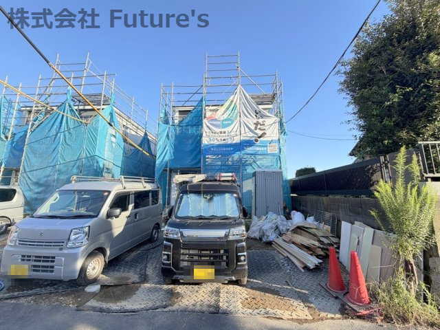 三郷市高州3丁目　新築戸建　全4棟　B号棟の外観|現地の写真になります。