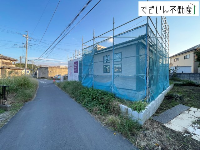 【前面道路含む現地写真】 | GRAFARE 本庄市小島　【平屋】新築住宅 | 現地(2026年10月撮影)
