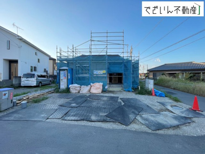 【前面道路含む現地写真】 | GRAFARE 本庄市小島　【平屋】新築住宅 | 現地(2026年10月撮影)
