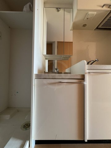 エステムコート難波WEST-SIDE大阪ドーム前の独立洗面台|エステムコート難波WEST-SIDE大阪ドーム前　独立洗面台