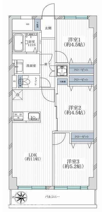 セントラルマンション西新井の間取り|ドキドキの新生活も、安心してスタート。ぴったりの住まいを見つけませんか？クランディアが一緒に住まい選びをサポートします‼　まずは、お気軽にお問合せください　＃クランディア