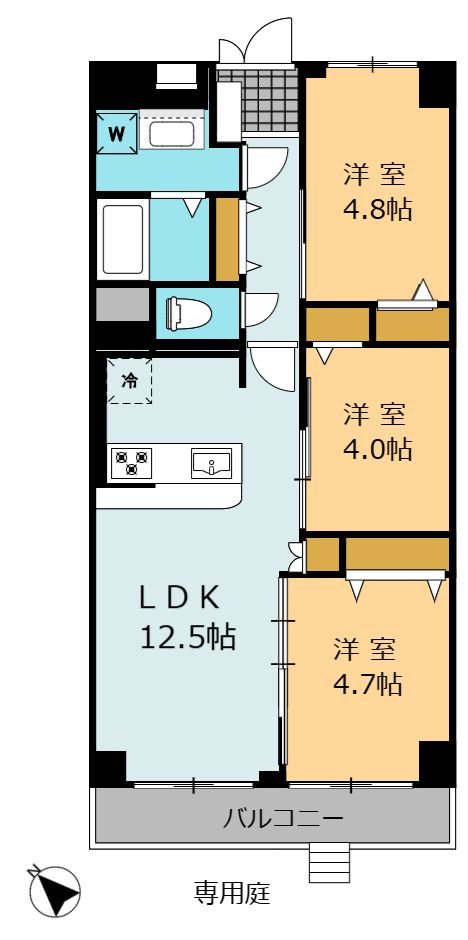 シャルム北越谷Ｂ棟