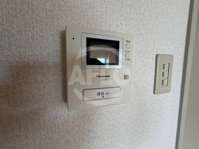 都島北通りマンション　東都島小学校区のセキュリティ|都島北通りマンション　モニター付きインターホン