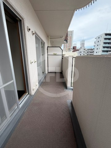 都島北通りマンション　東都島小学校区のバルコニー|都島北通りマンション　バルコニー