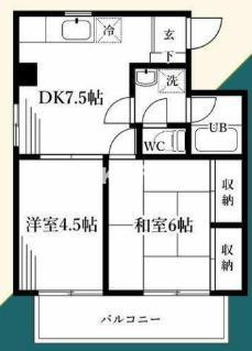 ソレイユ相武台の間取り