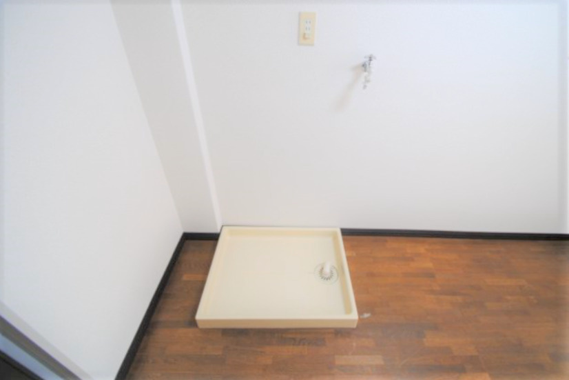 プランドゥ合川【キャッシュバック対象物件】の洗面所|スペースが確保できる洗面所です