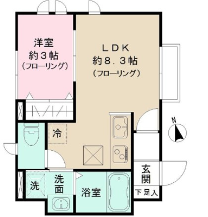 シャルモントの間取り