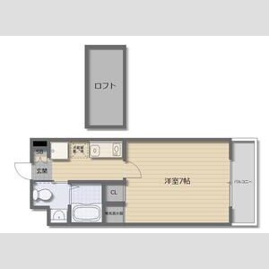 【間取り】 | ラ・フォーレ都島本通Ⅰ