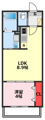HD南柏の間取り