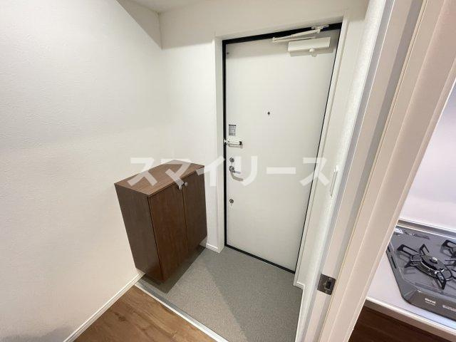 HD南柏の玄関