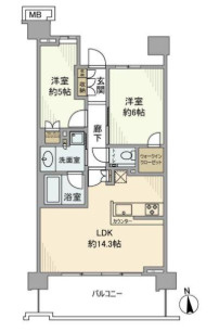【間取り】 | プラウドシティ国立